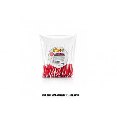PIRULITO - BIDOO - 600g VERMELHO P15